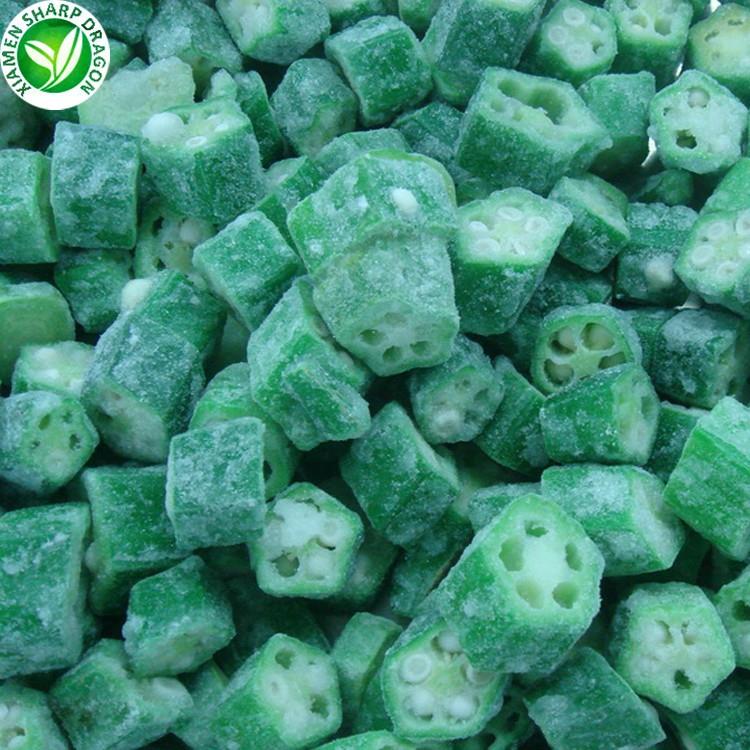 XMSD frozen okra cut for food processors XMSD frozen okra cut for food processors